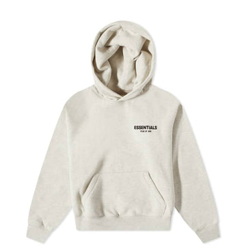 Fear of God Essentials Kids Hoodie SS22 'Light Oatmeal'